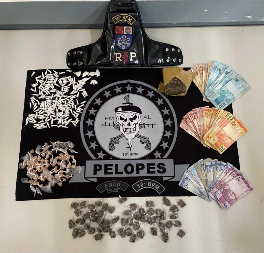 Foto: Ascom PM / Armas apreendidas